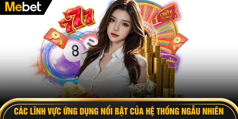 Các lĩnh vực ứng dụng nổi bật của hệ thống ngẫu nhiên